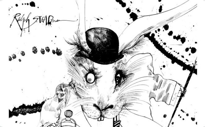 Ralph Steadman rabbit